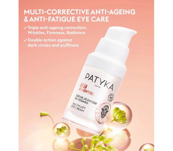 francouzská Patyka Zpevňující a omlazující krém na oční okolí Lift Essential 15ml