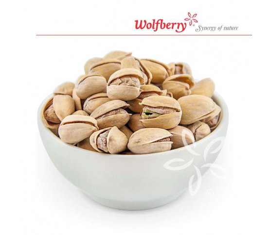 Pistácie JUMBO pražené solené Medium 500g Wolfberry