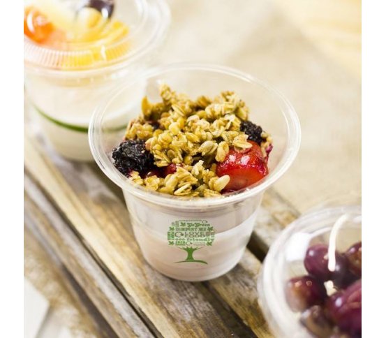 PLA EKO Kelímek 250ml 96mm Green tree