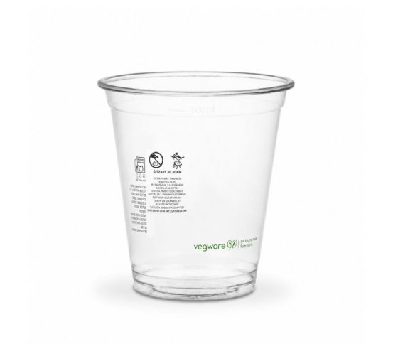 PLA Kelímek 340ml 96mm z bioplastu (50ks) Vegwar