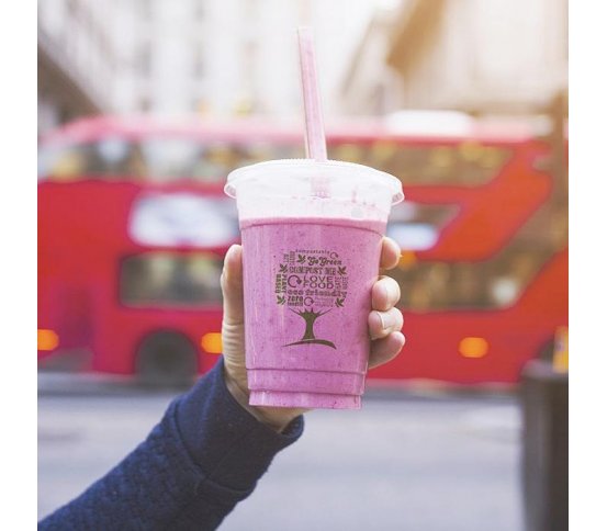 Vegware PLA Kelímek 450ml 96mm Green tree BIO (50ks)