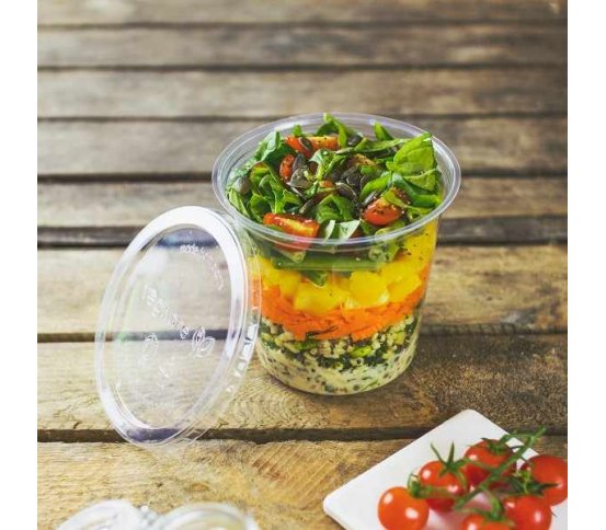 PLA Miska DELI kulatá 700ml z bioplastu (50ks)