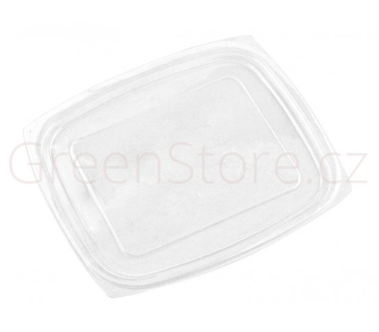 PLA Víčko hranaté rovné (500-950ml) Vegware