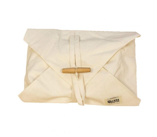 Plátěna kapsa na svačinu z biobavlny 26x17cm Tierra Organica