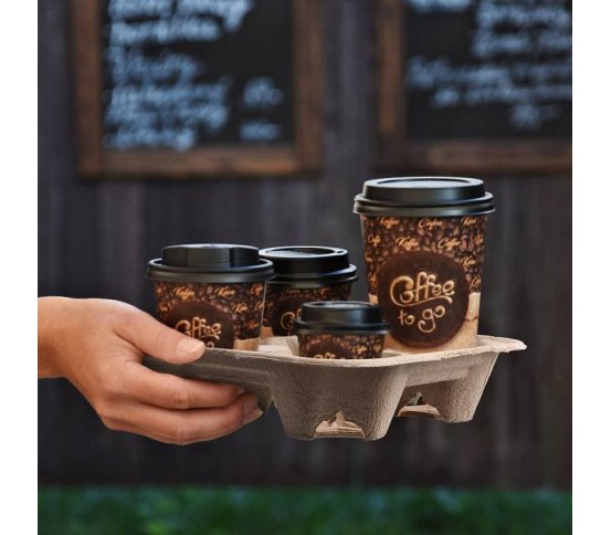 PS Víčko černé pro kelímky 100ml preso 62mm (50ks)