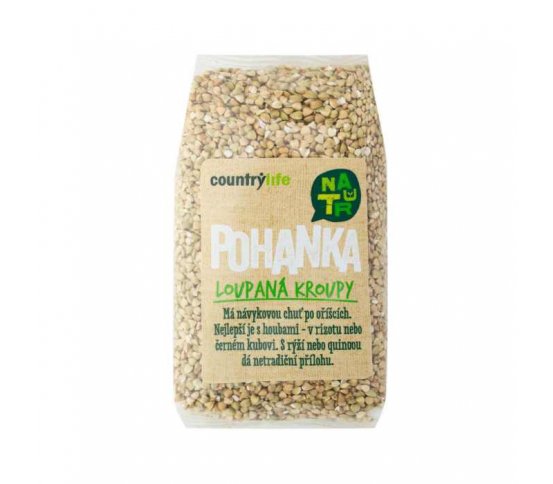 Pohanka loupaná kroupy 500g Country Life - exp. 3/21