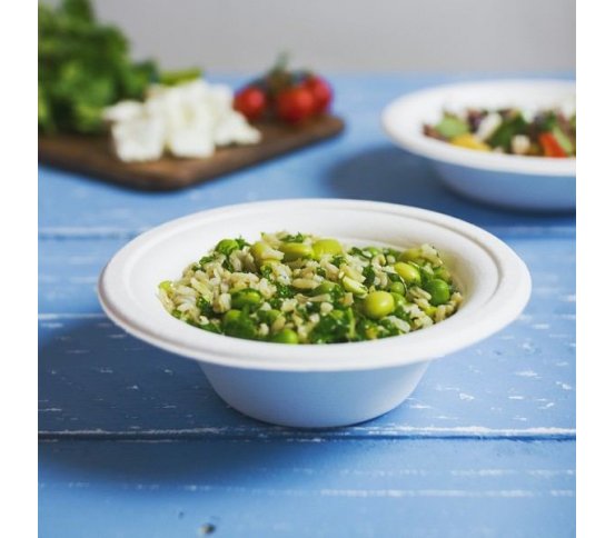 Polévková miska 300ml z cukrové třtiny (50ks)