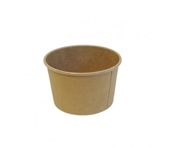 Polévkový kelímek kraft 250ml 98mm (50ks)