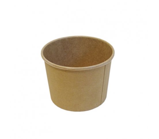 Polévkový kelímek kraft 350ml 98mm (50ks)