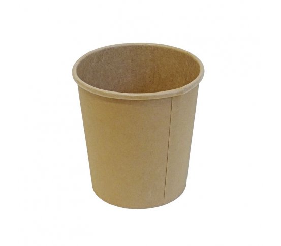Polévkový kelímek kraft 450ml 98mm (50ks