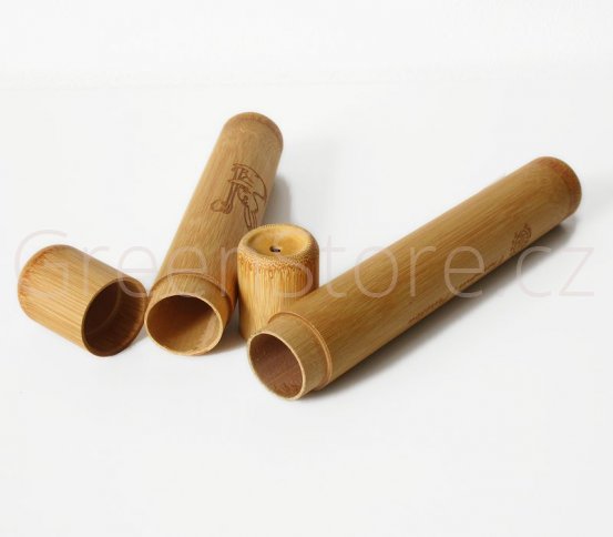 Bambusové poudro na zubní kartáčky Curanatura