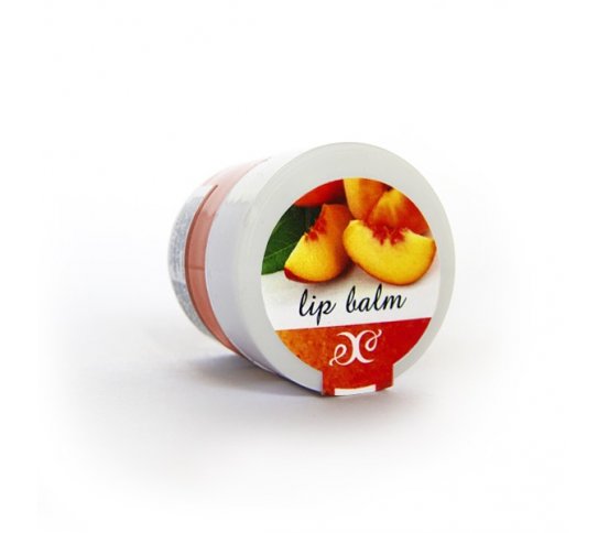 Přírodní balzám na rty broskev 30ml Hristina
