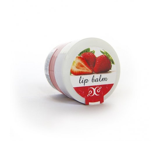 Přírodní balzám na rty jahoda 30ml Hristina