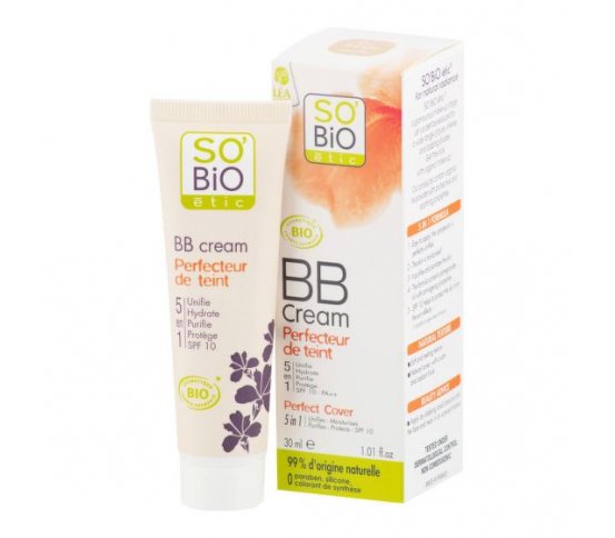 BIO BB krém 5v1 01 béžová nude 30ml SO´BIO