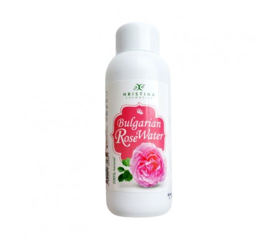Přírodní bulharská růžová voda na oči, tvář a rty 150ml Hristina