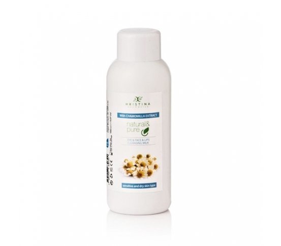 Přírodní čistící pleťové mléko Heřmánek 150ml Hristina
