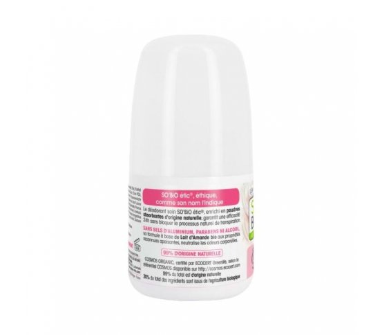 Přírodní deodorant 24h zklidňující - mandlové mléko 50ml SO´BiO