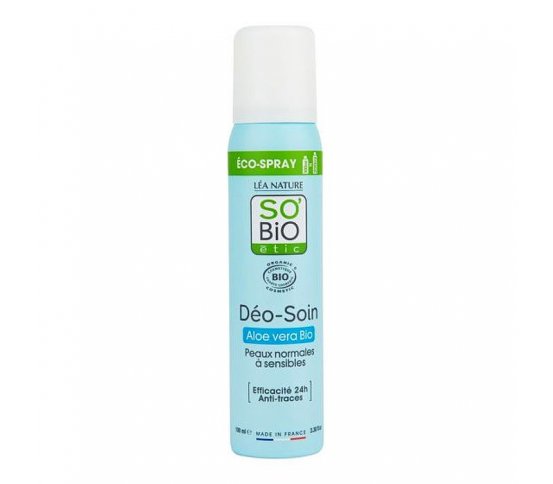 Přírodní deodorant ve spreji - aloe vera 100ml SO´BiO