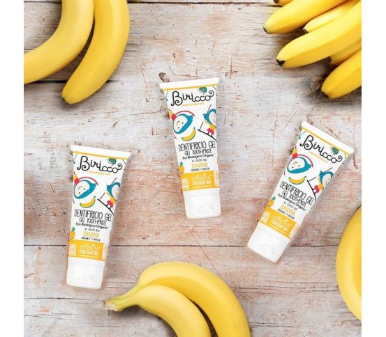 Dětská zubní pasta - banánová BIO 75ml Officina Naturae