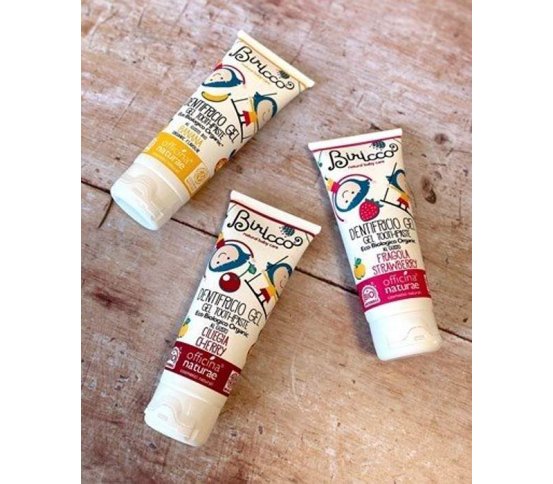 Přírodní dětská zubní pasta třešňová bio