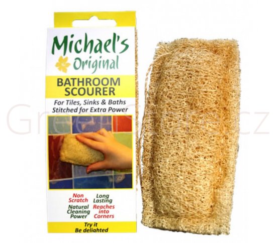 Přírodní lufa na čištění koupelen Michaels Original