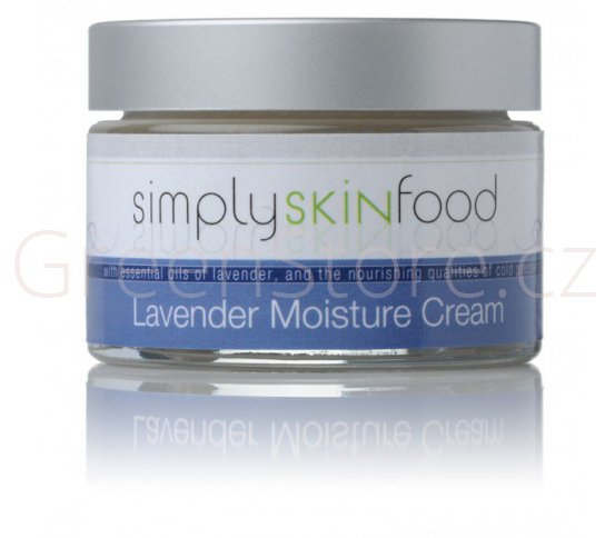 Přírodní hydratační krém levandule a meruňka 50ml Simply Soaps
