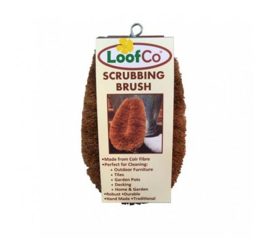 Přírodní kartáč z kokosových vláken na úklid - velký LoofCo
