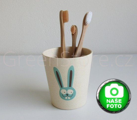Ekologický kelímek na dětské zubní kartáčky Jack N'Jill
