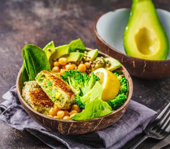 Přírodní miska z kokosu s podstavou 600ml Artemis