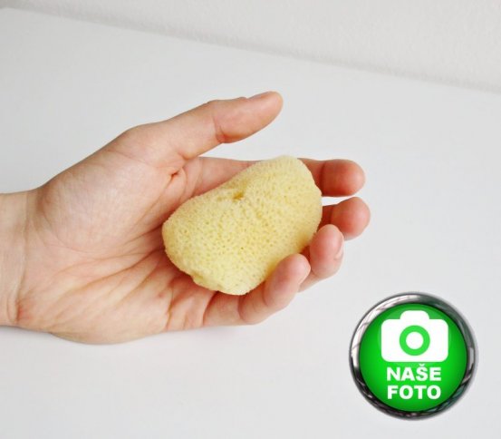 Mořská houba Silk jemná kosmetická 3-5cm Caribbean Sun 3