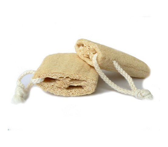 Přírodní lufa s provázkem, 11cm