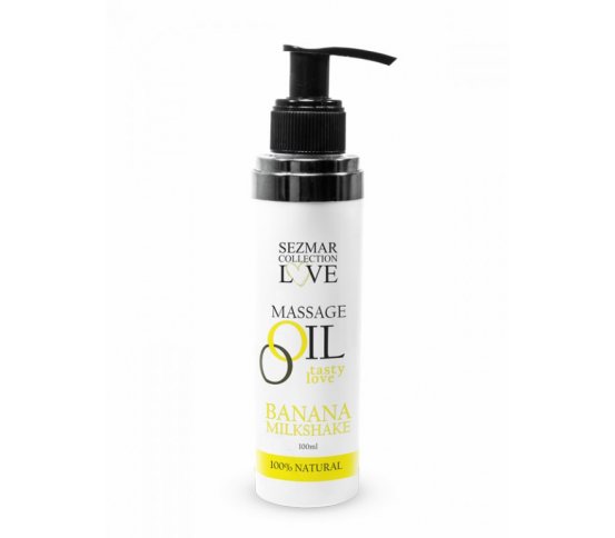 Přírodní masážní olej banán 100ml Hristina
