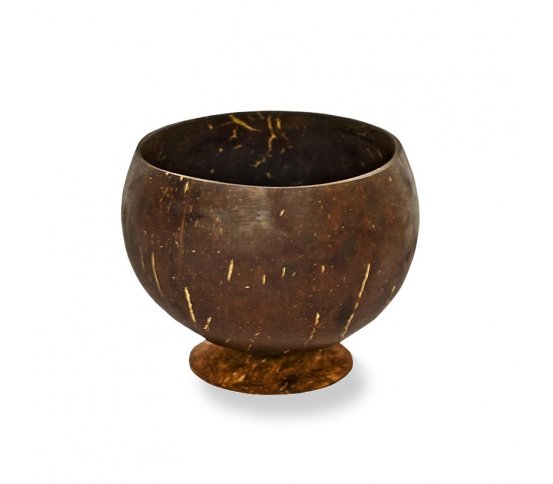 Přírodní miska z kokosu s podstavou 600ml Artemis