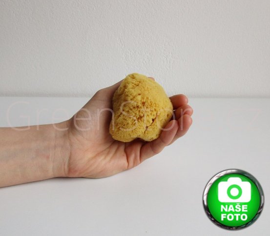Přírodní jemná kosmetická mořská houba 5-6cm