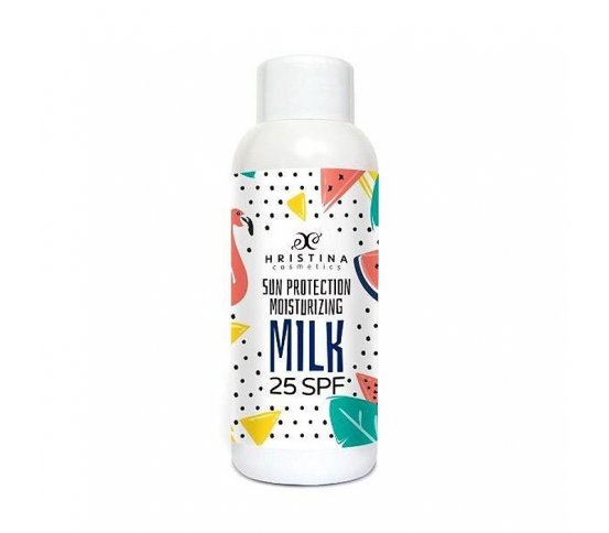 Přírodní opalovací mléko hydratační 25 SPF 150ml Hristina
