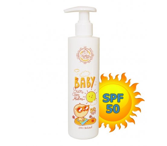 Přírodní opalovací mléko pro děti 50 SPF 250ml Hristina
