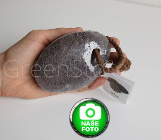 Přírodní vulkanická pemza ve tvaru vejce Caribbean Sun