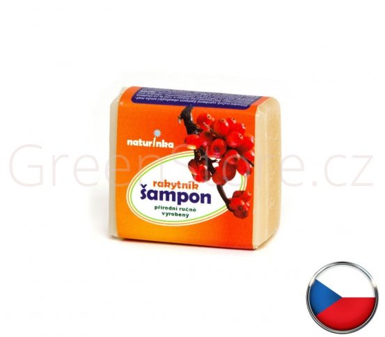Přírodní rakytníkový šampon 45g Naturinka