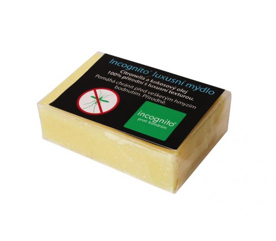 Přírodní mýdlo s citronelou proti hmyzu 100g Incognito