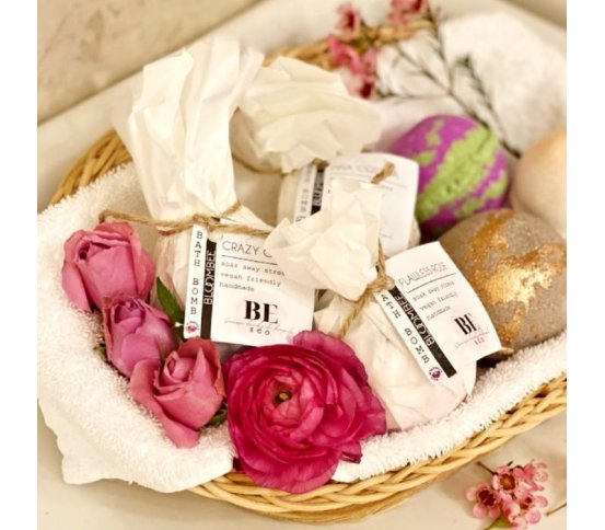 Šumivá bomba do koupele - raspberry splash 80g Bloombee 4