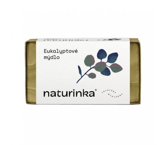 Přírodní tuhé eukalyptové mýdlo 110g Naturinka