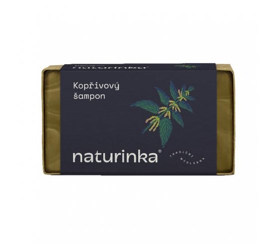 Přírodní tuhý kopřivový šampon 110g Naturinka