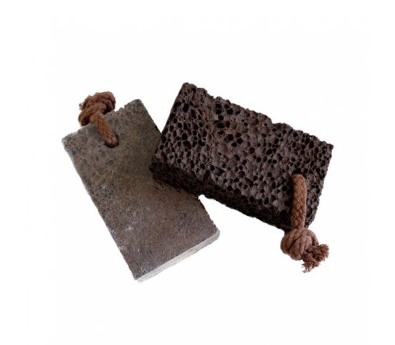 Přírodní vulkanická pemza - obdélník 10x5cm Caribbean Sun