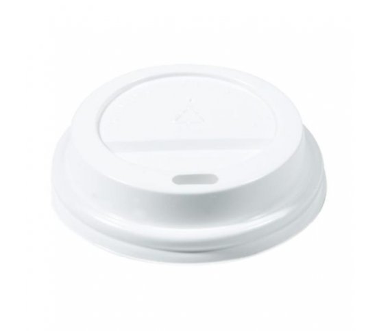 PS Víčko bílé pro kelímky 90mm (100ks)