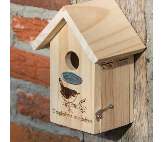 Zahradní dřevěná ptačí budka pro malé ptáky