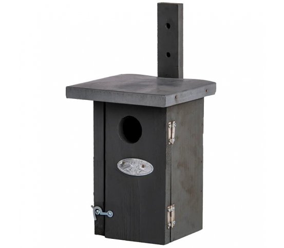 Ptačí budka pro střízlíky - otvor 3cm - šedá Esschert Design 1