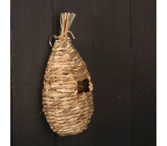 Ptačí budka z mořské trávy 25cm Esschert Design