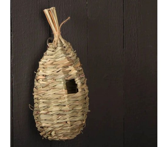 Ptačí budka z mořské trávy 30cm Esschert Design 2