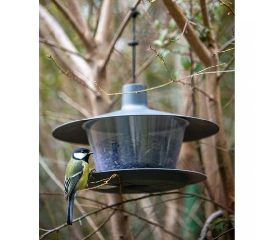 Plastia Ptačí krmítko Finch - antracit šedé