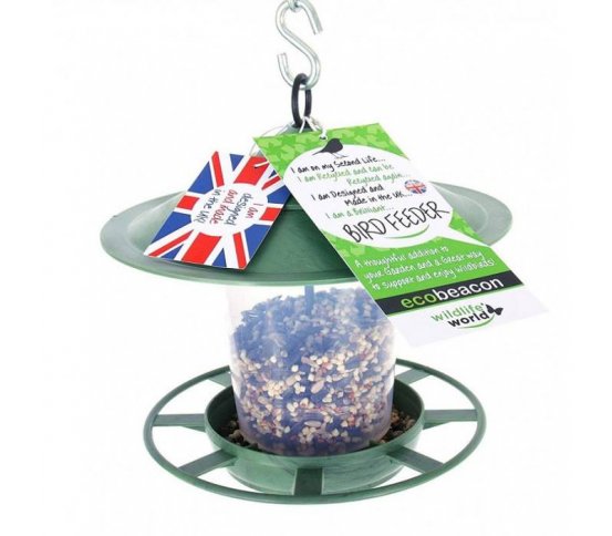 Ptačí krmítko z recyklovaného plastu - maják